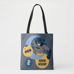 Bolsa Tote Liga da Justiça Batman Holiday Bauble
