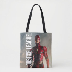 Bolsa Tote Liga da Justiça Flash no campo de batalha