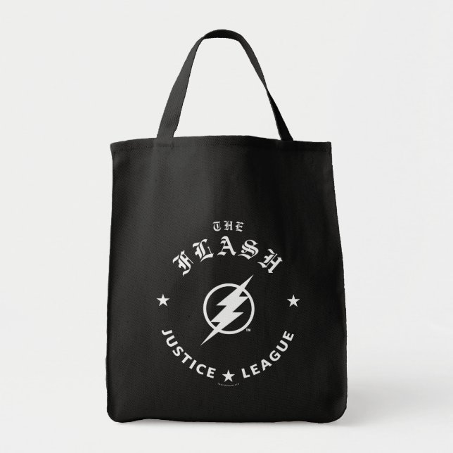Bolsa Tote Liga da Justiça | O Emblema De Relâmpago Retroativ (Frente)