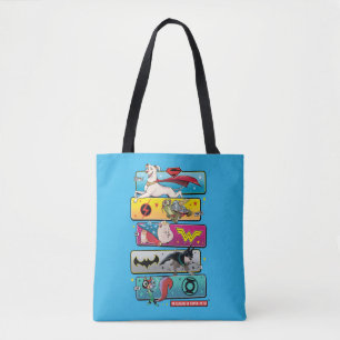 Bolsa Tote Liga DC de Painéis Super Pets