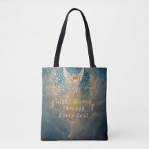 Bolsa Tote Light Moves Through Every Soul – Celest