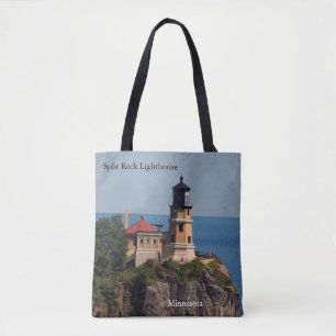 Bolsa Tote Lighthouse de Rock Dividido por toda a mala