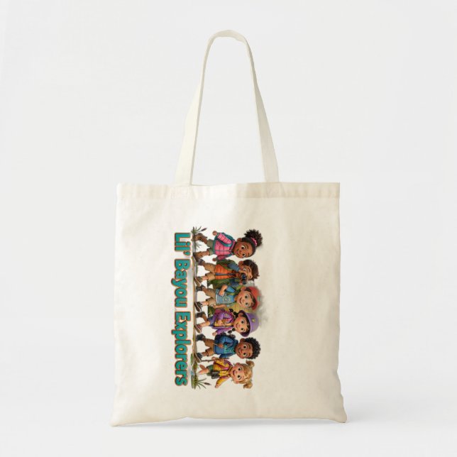 Bolsa Tote Lil' Bayou Explorers Team Tote Bag (Frente)