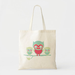 Bolsa Tote Lil Munchkin Kawaii Owls