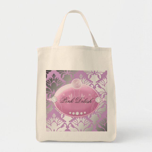 Bolsa Tote Lilac cor-de-rosa de 311 Delish (Frente)
