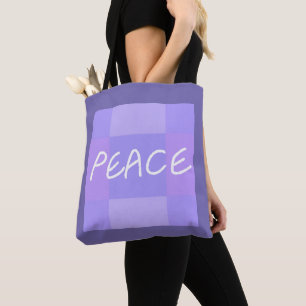 Bolsa Tote Lilac Peace