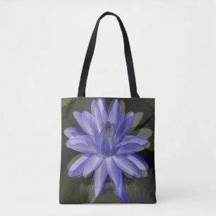 Bolsa Tote Lily azul adorável...  .
