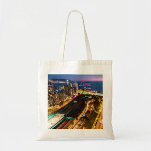Bolsa Tote Lima Peru Capital Pacific Coast Lights