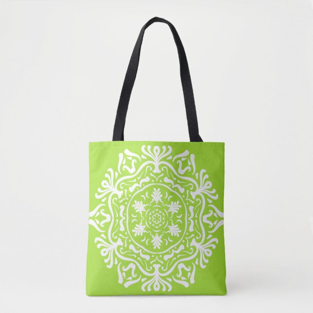 Bolsa Tote Limão Mandala (Frente)