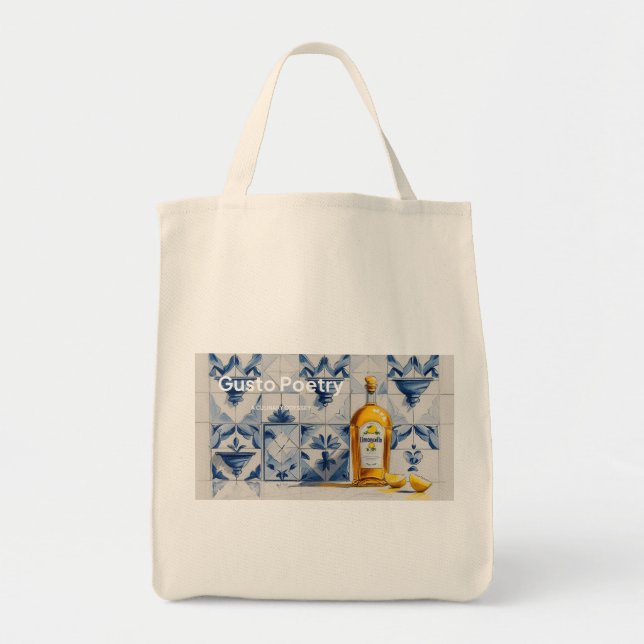 Bolsa Tote Limoncello Gusto Poetry (Frente)