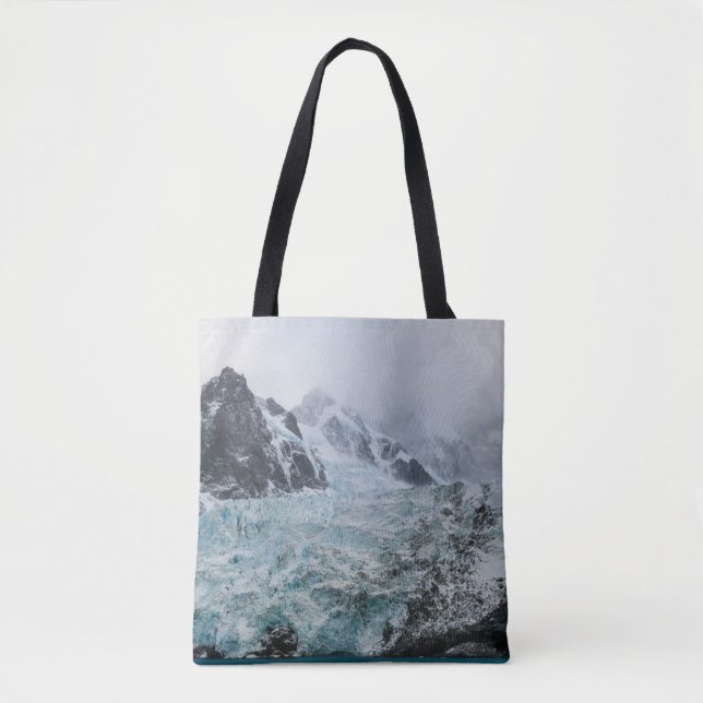 BOLSA TOTE LIMPAR MAR AZUL BESIDE MONTANHA (Frente)