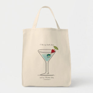 Bolsa Tote Limpe a terra, Martini sujo!