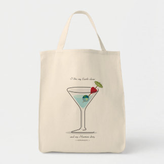 Bolsa Tote Limpe a terra, Martini sujo!