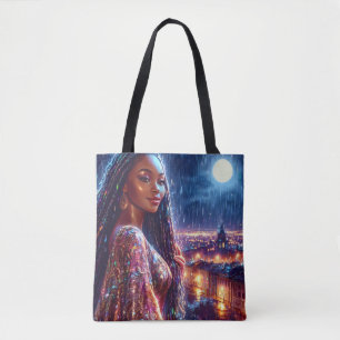 Bolsa Tote Linda Arte Americana Africana