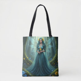 Bolsa Tote Linda Marcha de Aquamarine Fairy