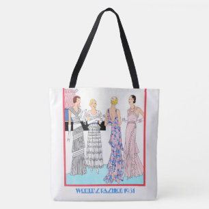 Bolsa Tote Linda moda de mulher 1931