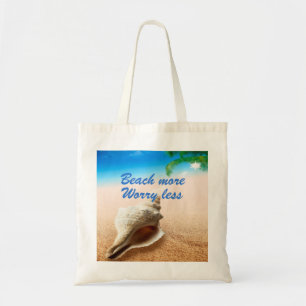 Bolsa Tote Linda praia mais preocupada menos
