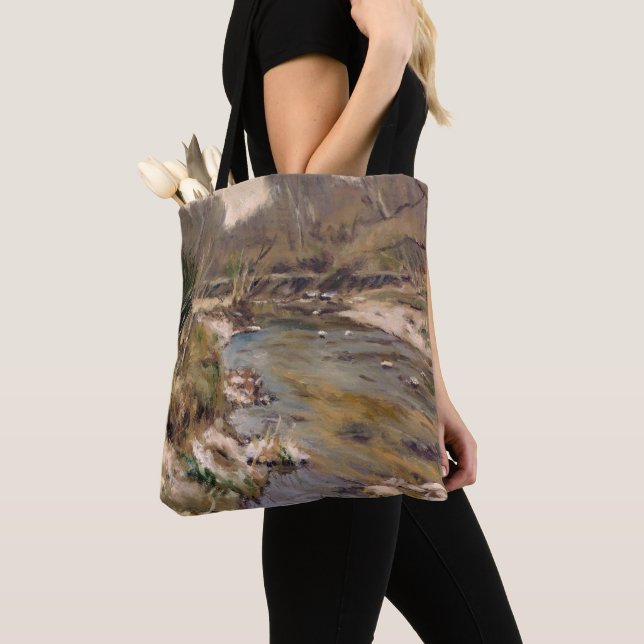 Bolsa Tote Linda Rua Louis County Kiefer Creek no inverno (Close Up)