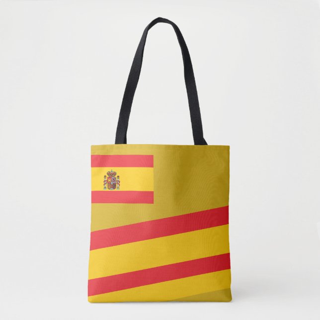 Bolsa Tote Lindas cores da Espanha | Rapariga Espanhola (Frente)
