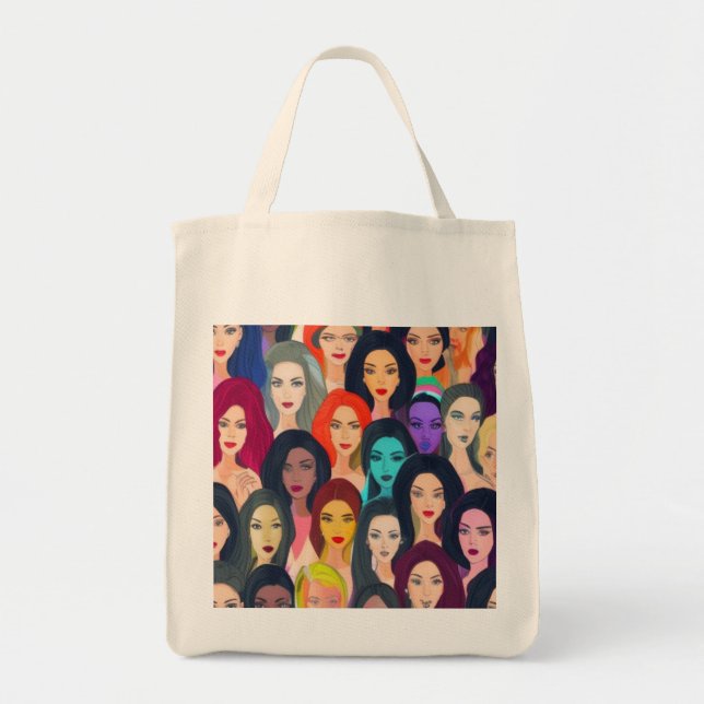 Bolsa Tote Lindas Mulheres (Frente)