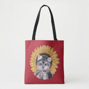 Bolsa Tote Lindo Cão Yorkie