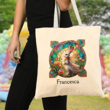 Lindo Coelho de Vidro Pintado Personalizado de Pás