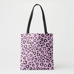 Bolsa Tote Lindo em Estampa de Animal Rosa