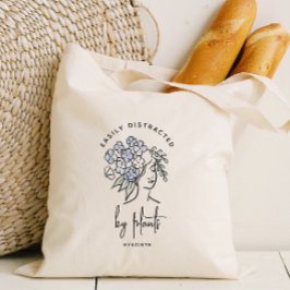 Bolsa Tote Lindo Jardineiro Distraído Floral Personalizado