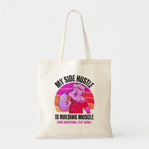 Bolsa Tote Lindo Meu Ganho Extra é Malhar na Academia