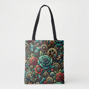 Bolsa Tote Lindos e apalpados, orelhas e Rosas