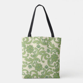 Bolsa Tote Lindos e elegantes pântanos florais