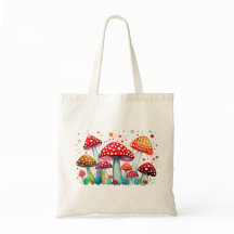 Lindos fungos do estilo aquarela da floresta de co