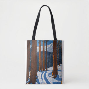 Bolsa Tote "Linfote ilustrativo da Sequoia Gigante F
