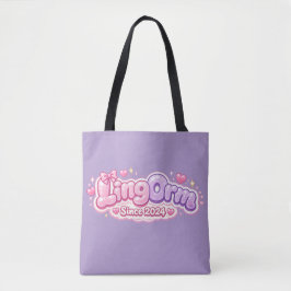 Bolsa Tote LingOrm Since 2024 Kawaii Bubble Letters – Thai GL