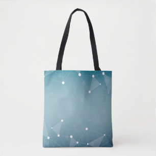 Bolsa Tote Linha abstrato de fundo
