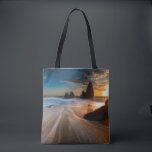 Bolsa Tote Linha Costeira Ao Sunset | Norte California<br><div class="desc">Próximas montanhas</div>