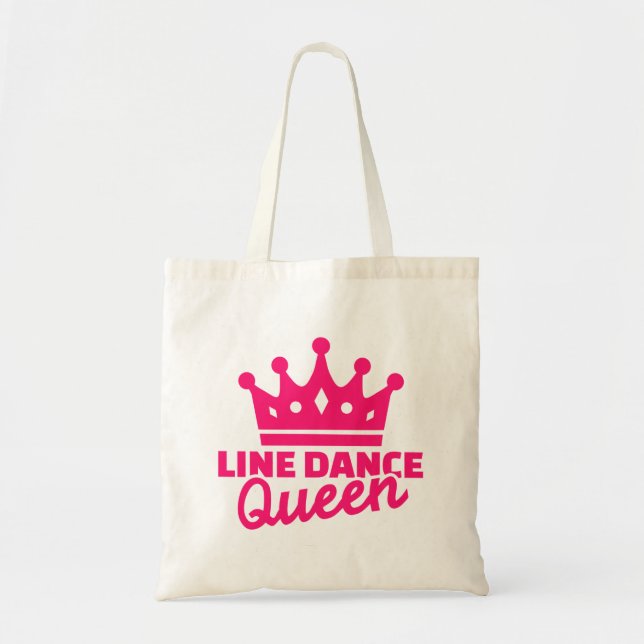 Bolsa Tote Linha rainha da dança (Frente)