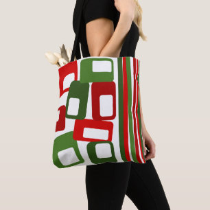 Bolsa Tote Linhas e Retângulos