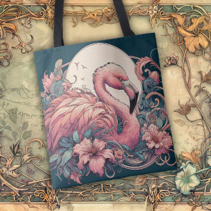 Bolsa Tote Linhas Fluídas de Beleza do Art Nouveau