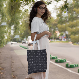 Bolsa Tote Linhas Polka