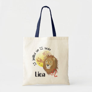 Bolsa Tote Lion 23 juillet au 22 août Sac