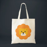 Bolsa Tote Lion Birthday Kids Art<br><div class="desc">Lion Birthday Kids Art Toag</div>