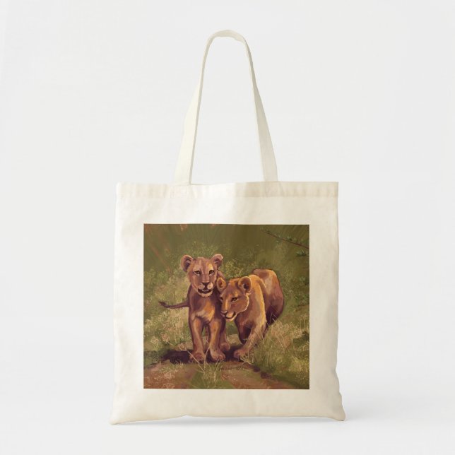 Bolsa Tote Lion Cubs (Frente)