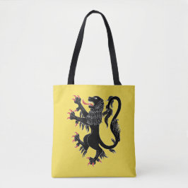 Bolsa Tote Lion Rampant Sable