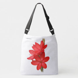 Bolsa Tote Lírio Kaffir / Lírio do Rio / Hesperantha Coccinea
