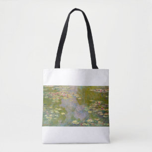 Bolsa Tote Lírios d'água de Claude Monet