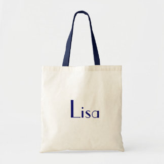 Bolsa Tote Lisa Em Marinho E Branco I