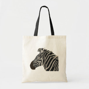 Bolsa Tote Listras de Zebra Animal Vida Selvagem