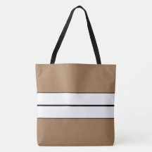 Listras Elegantes Pretas e Brancas em Mocha