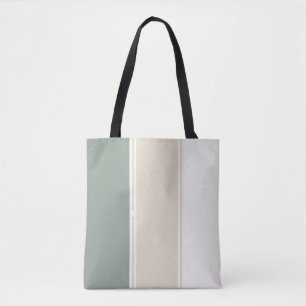 Bolsa Tote Listras Pastéis Variação 2 – Simples e Elegante